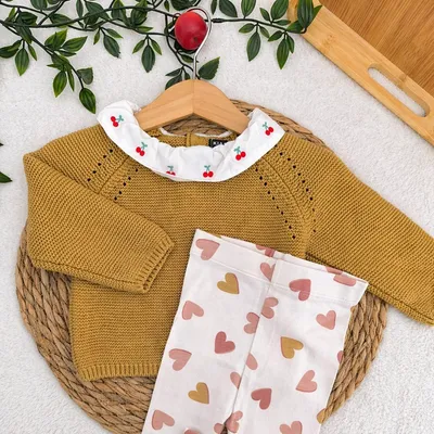 Ensemble moutarde Kiabi, 3 mois 